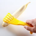 thumbnail image 6 of KTFgvq Banana Holder, Kitchen Organizer, Sturdy Fruit Stand, Display and Store Bananas for Countertop Decor, Green, 6 of 7