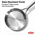 thumbnail image 3 of OXO 8" and 10" Stainless Steel Aluminum Frying Pan, Set of 2, 3 of 6
