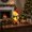 C, variant on LED Crystal Christmas Tree Night Light, Glowing Mini Christmas Tree Lamp, Transparent Glitter Xmas Decorative Ornament