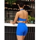 thumbnail image 4 of Shorts INGIA de Cintura Alta Sin Costura Frontal con Fruncido 13 cm, 4 of 6