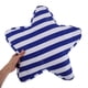 thumbnail image 5 of unbranded Almohada Decorativa Azul Con Rayas Estilo Mediterráneo Para Y De, 5 of 7
