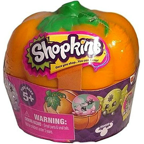 Limited Edition Shopkins Halloween Pumpkin 2Pack Toy