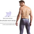 thumbnail image 3 of Calzoncillos largos de estilo separado para hombre, leggings ajustados elásticos de modal, pantalones cálidos básicos para otoño e invierno para jóvenes, 3 of 4