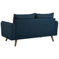 thumbnail image 7 of Loveseat and Sofa Set, Fabric, Navy Blue, Modern Contemporary Urban Design, Living Lounge Room Hotel Lobby Hospitality, 7 of 7