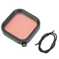 thumbnail image 2 of Filtres de Plongée, Filtres d'Objectif de Plongée Colorés HD Quadrate pour Photographie sous-Marine Rose, Violet, Rouge, 2 of 8