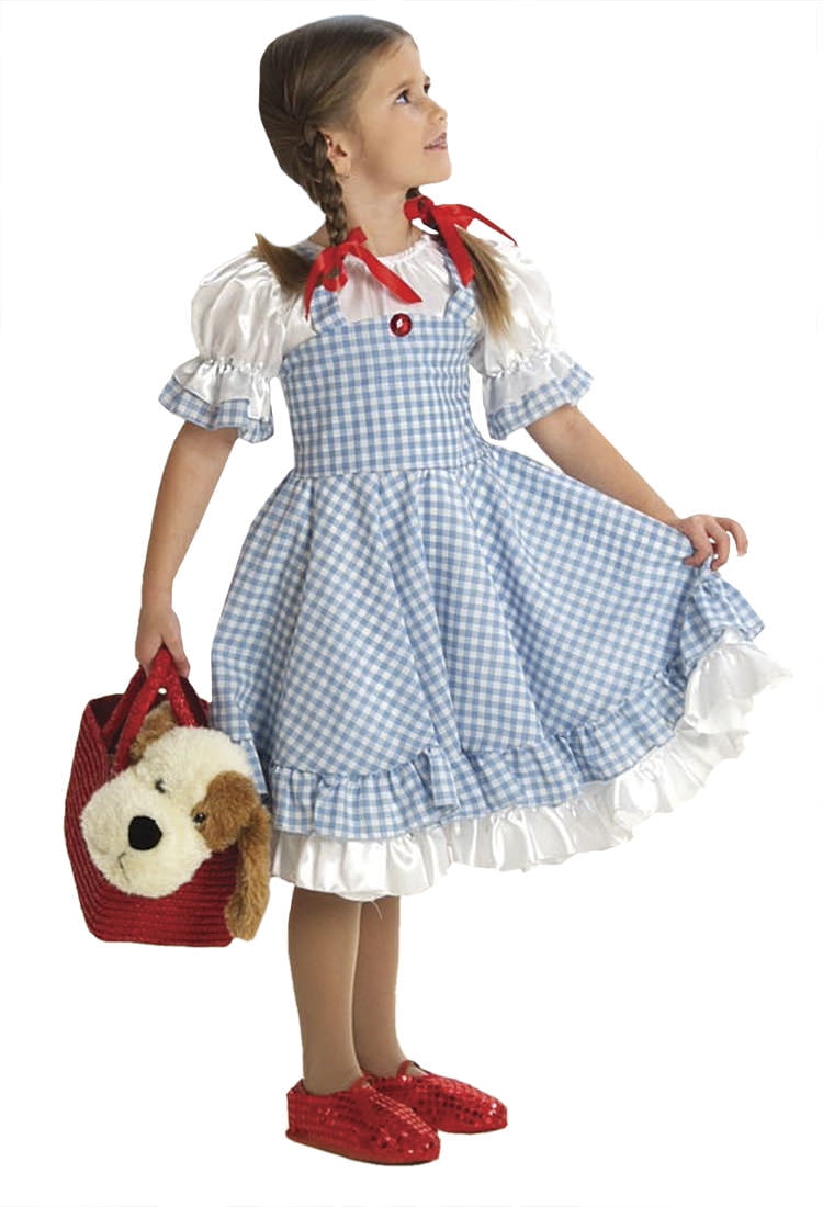 Girls Gingham Dorothy Costume