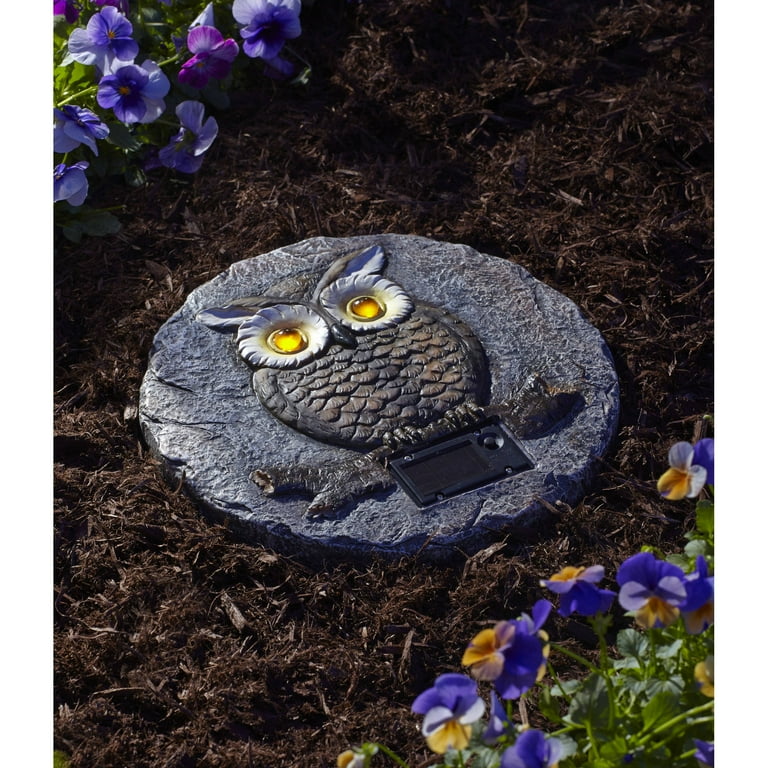 Moonrays solar owl outlet