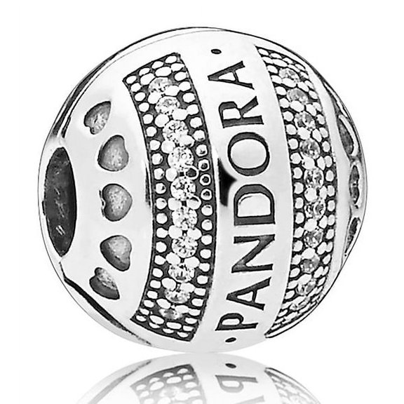 PANDORA Logo Hearts Clip - 797433CZ