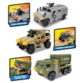 thumbnail image 5 of Adventure Force Light & Sound Mini Military Vehicles, 3 Pack, Tactical Utility Vehicle, Ground Combat Vehicle and  Missile Launcher, 5 of 10