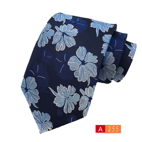 Men's High Grade Flower Pattern Tie Wedding Party Business Floral Neckties