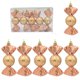 thumbnail image 4 of Wmhnj Adornos navideños de plstico electrochapado para rbol, juego de 5 piezas, decoracin para escaparates, dulces, mostradores y fiestas navideñas., 4 of 8