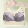 thumbnail image 5 of Zen Chic Bras for Older Women Posture Correcting Wireless Seamless Senior Bra Plus Size Mesh Full Coverage Bralette Complexion 36, 5 of 6