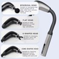 thumbnail image 4 of Handheld Deep Tissue Massage Gun for Muscle Pain Relief Post Workout Back Neck Shoulder Home Gym Fitness Recovery, 4 of 6