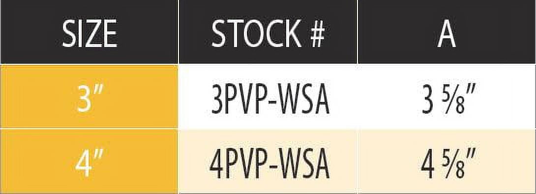 Dura-Vent 4PVP-WSA 4'' PelletVent Pro Adjustable Wall Strap