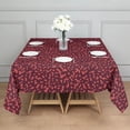 thumbnail image 6 of Leopard Print Square Tablecloth 60x60in(152x152cm) – Waterproof Polyester Printed Table Cover, Wrinkle Resistant & Washable for Kitchen Dining Picnic Party Decor, 6 of 6