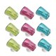 thumbnail image 1 of 9 piezas de funda protectora para cepillo de dientes de pared para baño con ventosa y a prueba de polvo, 1 of 7