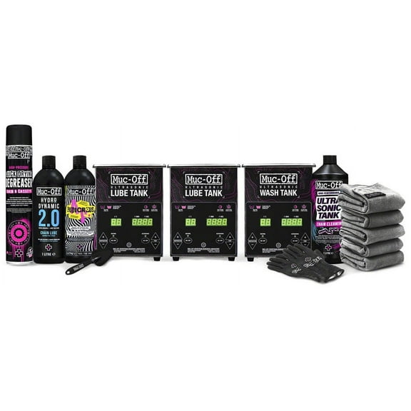 Muc-Off Ultrasonic Optimization Bundle Ensures Deep Clean To Surface