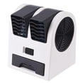 thumbnail image 1 of 3-In-1 Mini Air Conditioning Fan Humidifier Purifier USB Battery Powered Quiet Air Cooler For Home Office, 1 of 9