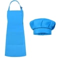 thumbnail image 3 of Giaone Kids Baker Uniform Costume Accessories Cooking Baking Painting Chef Hat Apron, 3 of 20