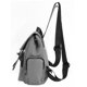 thumbnail image 5 of Mochila de viaje antirrobo para mujer, de nailon duradero, de gran capacidad, perfecta para la escuela y las aventuras, de color gris claro, 5 of 8