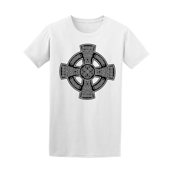 Patterns Celtic Cross Men's Tee - Image by Shutterstock