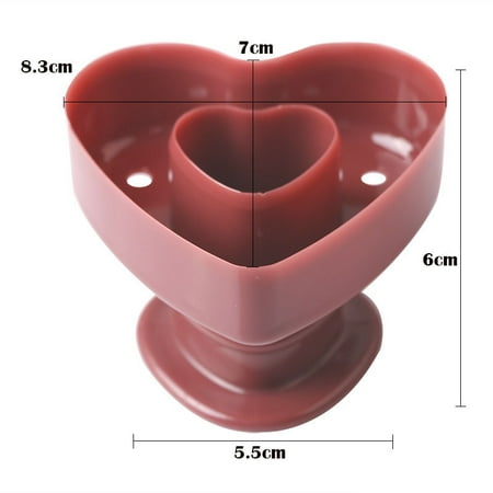 

Pinshui Large Plastic Donut Mold Non-Stick Cutter Mold Cake Chocolate Candy Biscuit Pastries Mould New