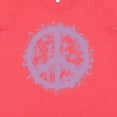 thumbnail image 4 of Inktastic Purple Peace Women's Plus Size T-Shirt, 4 of 5