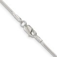 thumbnail image 3 of 925 Sterling Silver 1.5mm Round Snake Chain Bracelet, 3 of 5