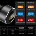 thumbnail image 4 of Metal Dual Port USB66W Fast Car Charger Cigarette Lighter Adapter Car Charger Suitable For Different Models Of Mobile Phones, 4 of 4