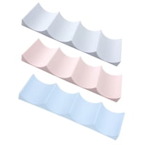 Milisten Plastic Water Bottle Organizer Rounded Edges 3Pcs 11.5X3.9in Friends Home Decor