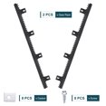 thumbnail image 3 of Uxcell Nylon Gear Rack, 2 Pack Total 6.6 ft Heavy Duty Reinforced Racks with Mounting Hardware Straight Gear, 3 of 8