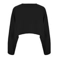 thumbnail image 5 of Chandail à Capuchon à Col Rond pour Femmes, T-Shirt de Sport à Manches Longues, 5 of 5