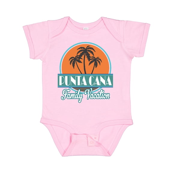 Inktastic Punta Cana Family Vacation Matching Boys or Girls Baby Bodysuit