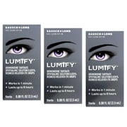 Lumify Redness Reliever Eye Drops 0.08 oz (Pack of 3)