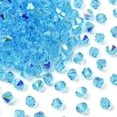 thumbnail image 3 of Preciosa® Crystal Beads Czech Crystal Bicone(451 69 302 Rondelle) 60010 200 Aqua Bohemica AB 6mm Hole:1mm, 3 of 5