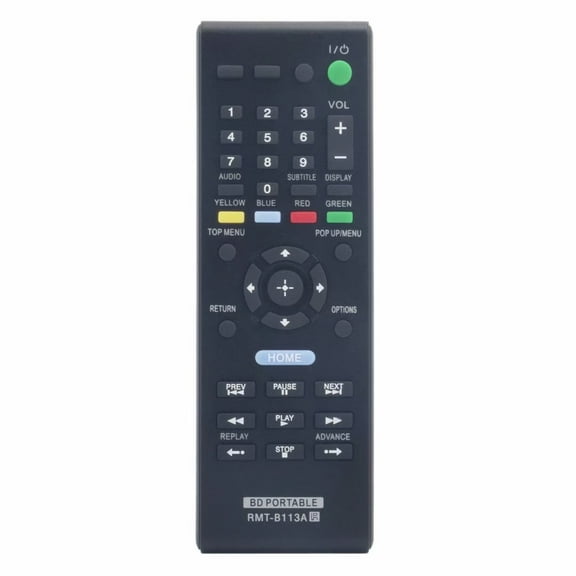New RMT-B113A Replaced Remote Control for Sony BD Portable Bdpsx1000 Bdpsx90 Bdpsx910