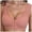 Pink, variant on UOCUFY Front Closure Post Surgery Minimizer Bras for Women Full Coverage Surgical Wireless Comfort Everyday Bras Wine,Size S