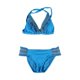 thumbnail image 1 of Lucky Brand Womens Fiesta Hipster Bikini de 2 piezas, azul, pequeño Lucky Brand Bikini, 1 of 2