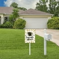thumbnail image 6 of Eveokoki Congrats Grad Decorative Signage, 7x8.8 Inch Aluminum Graduation Lawn Sign with Stakes, Waterproof for Outdoor Garden Decorations Supplies, 6 of 6
