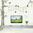 thumbnail image 2 of Injueey Foto Árbol Pegatinas de pared Decoración para el hogar Sala de estar 3D Moderno DIY Murales Animales Calcomanía Oficina Aula Jardín de Decoración del hogar Injueey HA074872-00, 2 of 6