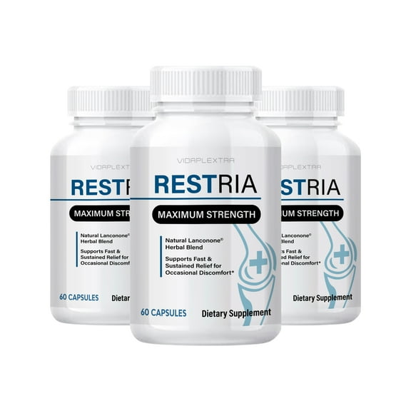 (3 Pack) Restria - Restria Dietary Supplement Capsules