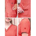 thumbnail image 4 of Adar Pro Scrubs For Women - Elevated V-Neck Scrub Top, 4 of 7