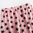 thumbnail image 7 of Women Pajama Pants Plush Sleep Pants Soft Elastic Waist Pajama Bottoms Patterned Pants With 2 Pockets with Plaid Pattern for Cozy and Cute Sleep,Pink,S, 7 of 7