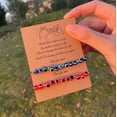 thumbnail image 2 of Turkish Evil Eye Protection Bracelet 2 PC SET BBF Gifts Couple Gift, 2 of 8