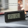thumbnail image 4 of serony Car Auto Interior Exterior Thermometer LCD Screen Portable Detachable Replacement Battery Powered 1.5M Cable Gauge Meter Part, 4 of 5
