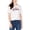 White - white, variant on Carbon Copy Womens Girl Almighty Graphic T-Shirt, White, Large
