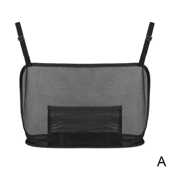 Car Net Pocket Handbag Holder Universal Seat Side Mesh Organizer Bags Net V5X9