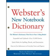 Office Depot Webster's New World Notebook Dictionary CUSTOM