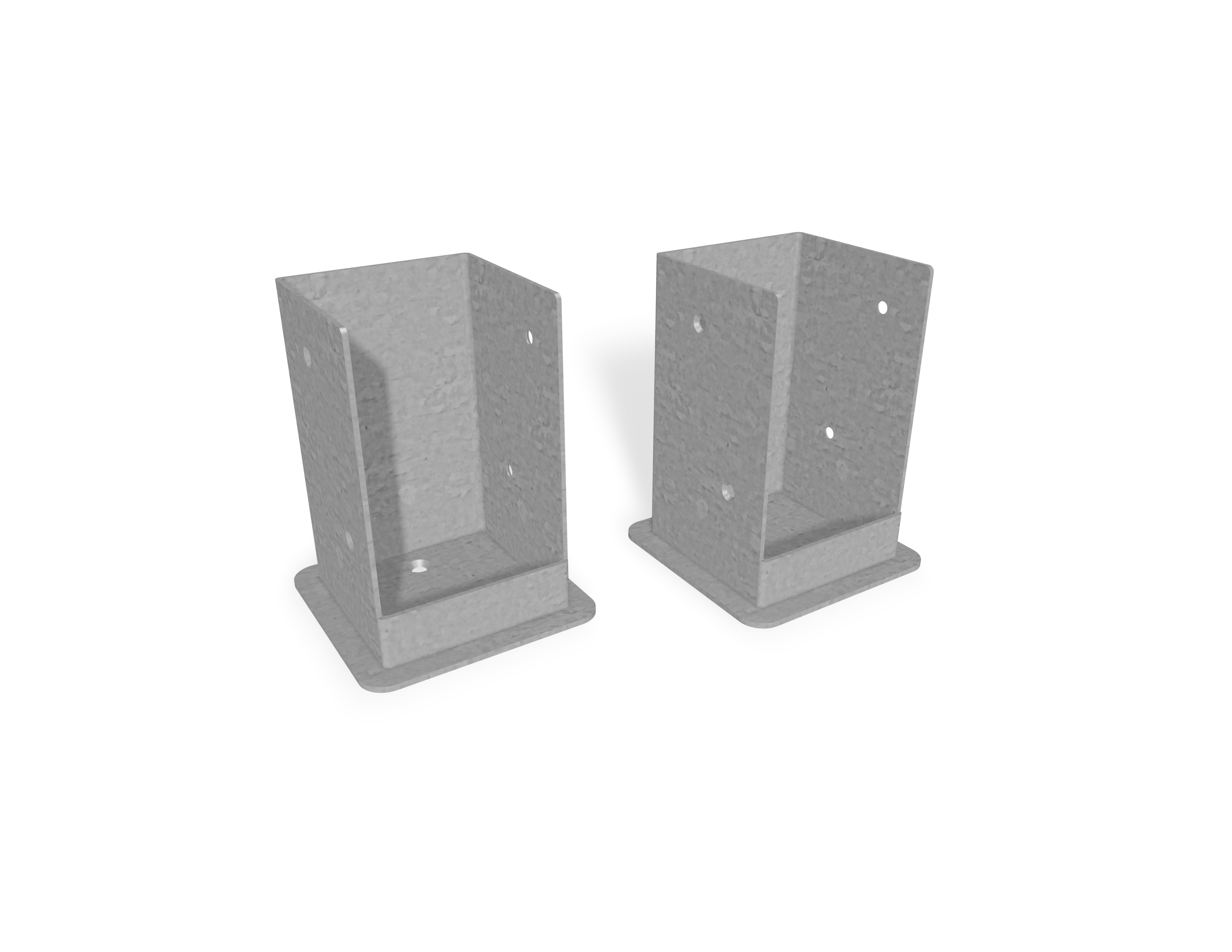Bolt Down Brackets 2 Pack