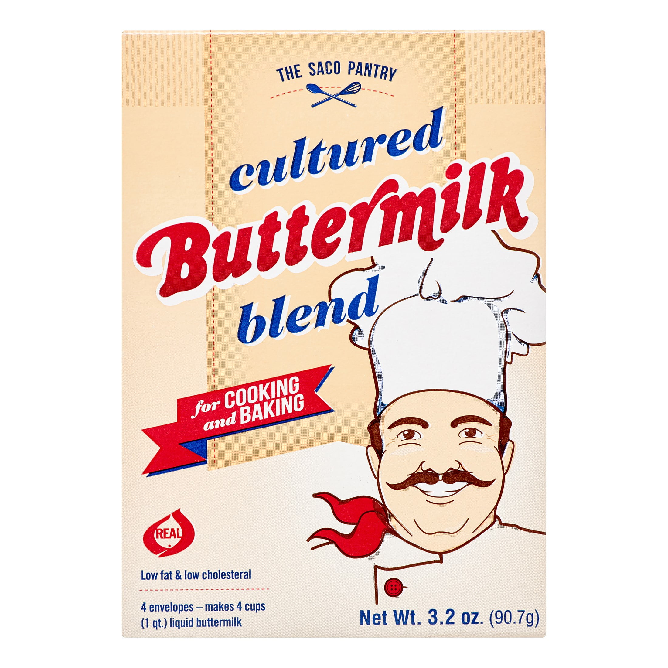 Saco Powdered Buttermilk Blend, 3.2 Oz